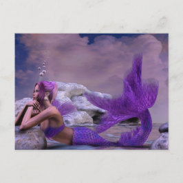 Postal Mystic Siren Fantasy Mermaid Art
