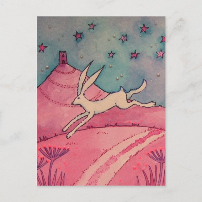 Postal Mystical Hare (Anverso)