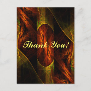 Postal Mystique Jungle Gracias Postcard