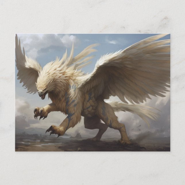 Postal Mythology Griffin Griffin (Anverso)
