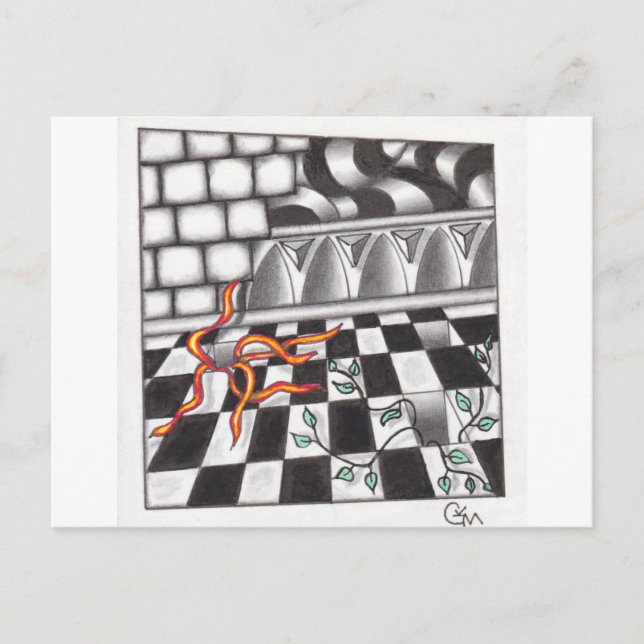 Postal Nº 32 Ladrones (Anverso)