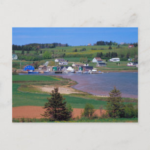 Postal N.A. Canadá, Isla del Príncipe Eduardo. Barcos est