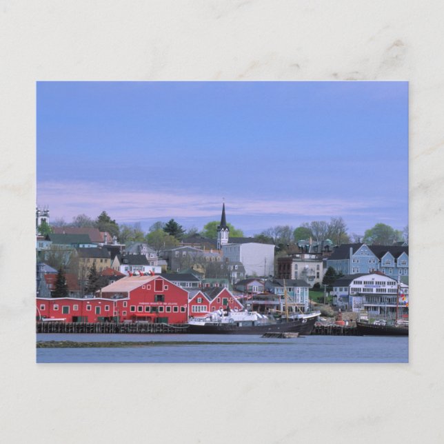 Postal N.A. Canadá, Nueva Escocia. Una vista de (Anverso)