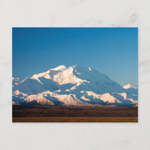 Postal N.A., EE. UU., Alaska.  Mt. McKinley en Denali