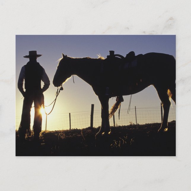 Postal N.A., EE. UU., Oregón, Seneca, Ponderosa Ranch, (Anverso)