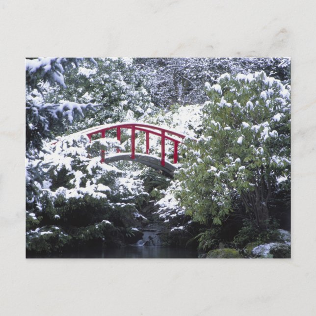 Postal N.A., EE. UU., Washington, Seattle. Puente de luna (Anverso)
