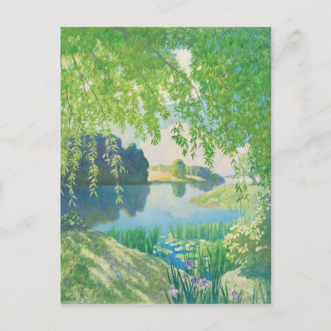 Postal N. C. Wyeth Río de Sleep Postcard CC0623 (Anverso)