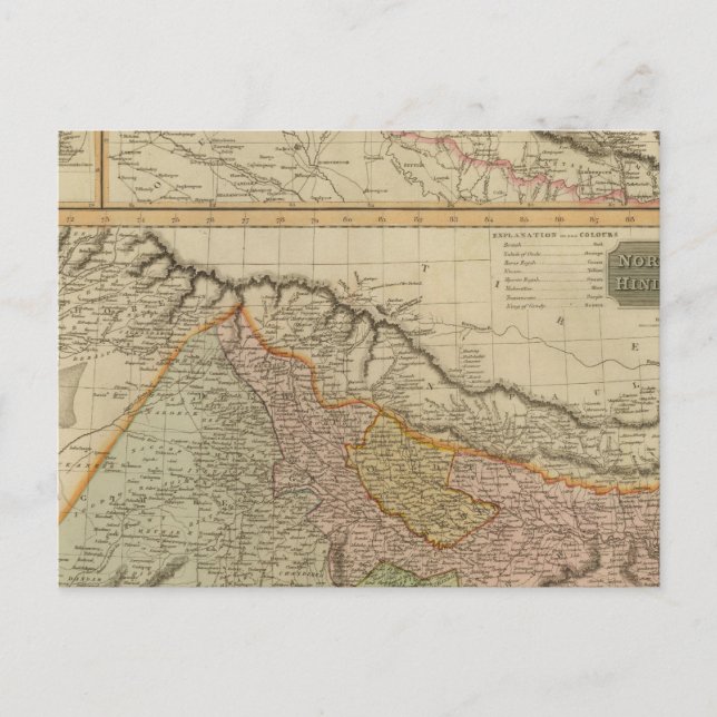 Postal N Hindostan (Anverso)