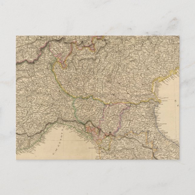 Postal N Italia, Alpes (Anverso)