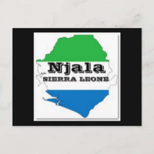 Postal N.o1 CAMISETA DE SIERRA LEONA Y ETC