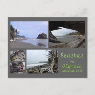 Postal N.P. Olímpico (Playas - Kalaloch, Rialto, Segunda)