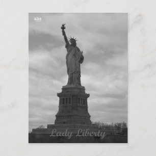 Postal N.Y.E Lady Liberty