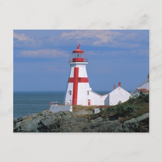 Postal NA, Canadá, Nuevo Brunswick, Isla Campobello. (Anverso)