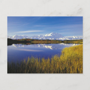 Postal NA, EE. UU., Alaska, Denali NP Mt. McKinley en
