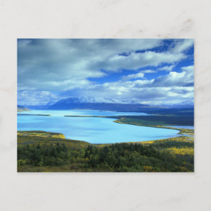 Postal NA, EE. UU., Alaska, Katmai NP, lago Naknek. El