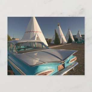 Postal NA, EE. UU., Arizona, Holbrook Ruta 66, Wigwam 2
