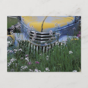 Postal NA, EE.UU., este de Washington, camión viejo con