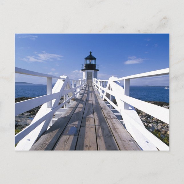 Postal NA, EE. UU., Maine, Port Clyde. Marshall Point 2 (Anverso)