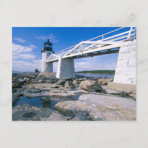 Postal NA, EE.UU., Maine, Port Clyde.  Punto Marshall