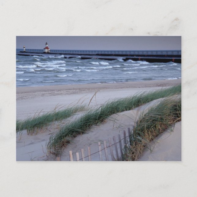 Postal NA, EE.UU., Michigan, Berrien County, St. Joseph, (Anverso)