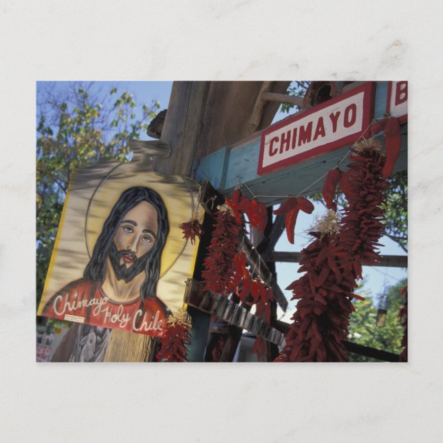 Postal NA, EE. UU., Nuevo México, Santa Fe. (Anverso)