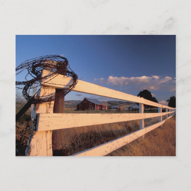 Postal NA, EE.UU., Washington, cerca de Walla Walla, cerc (Anverso)