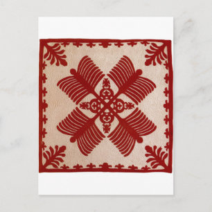 Postal Na Kalaunu Me Na Kāhili, quilt