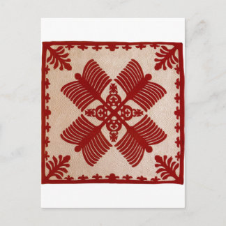 Postal Na Kalaunu Me Na Kāhili, quilt