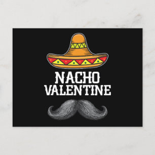 Postal Nacho Día de San Valentín Marido Español Mexicano