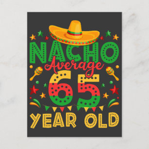 Postal Nacho Promedio 65 Año Cinco de Mayo