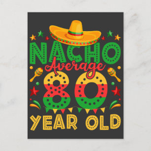 Postal Nacho Promedio 80 Años Cinco de Mayo