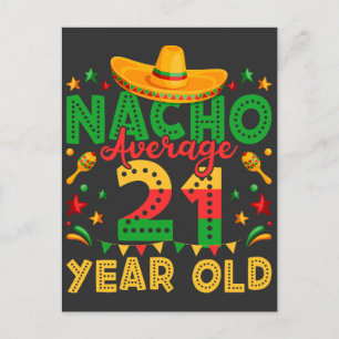 Postal Nacho promedio de 21 años de edad Cinco de Mayo
