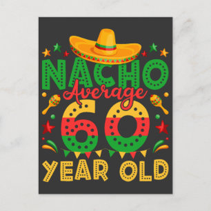 Postal Nacho Promedio de 60 Años Cinco de Mayo