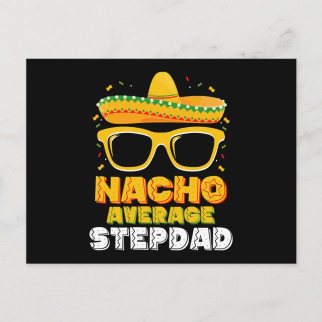 Postal Nacho promedio papá cinco de mayo (Anverso)