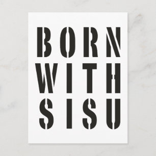 Postal Nacido con Sisu