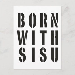 Postal Nacido con Sisu