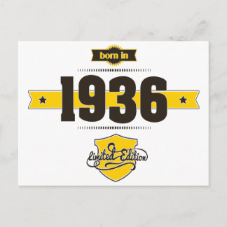 Postal nacido en 1936 (choco&amarillo)