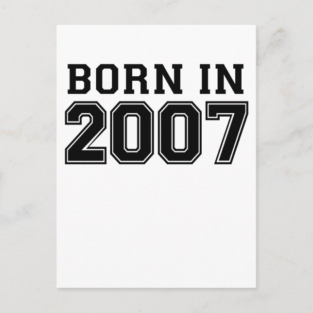 Postal NACIDO EN 2007.png (Anverso)