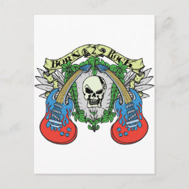 Postal Nacido en la roca