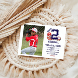 Postal Nacido para el Béisbol   Tema de Deportes Cumpleañ