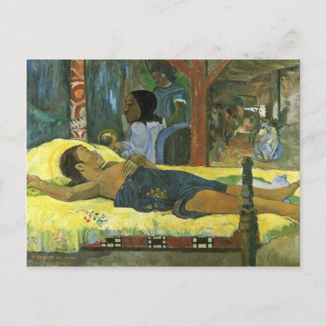 Postal Nacimiento De Cristo Hijo De Dios (El Tamari No At (Anverso)