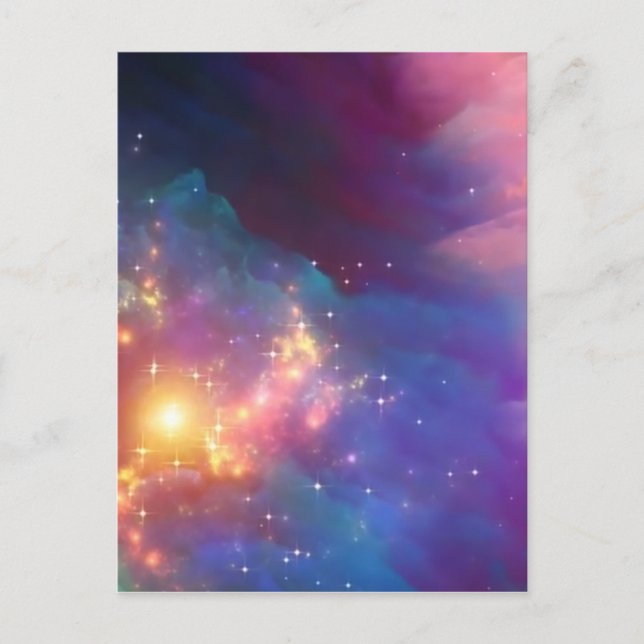 Postal Nacimiento de estrella (Anverso)