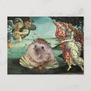 Postal Nacimiento de un sepulcro de Botticelli