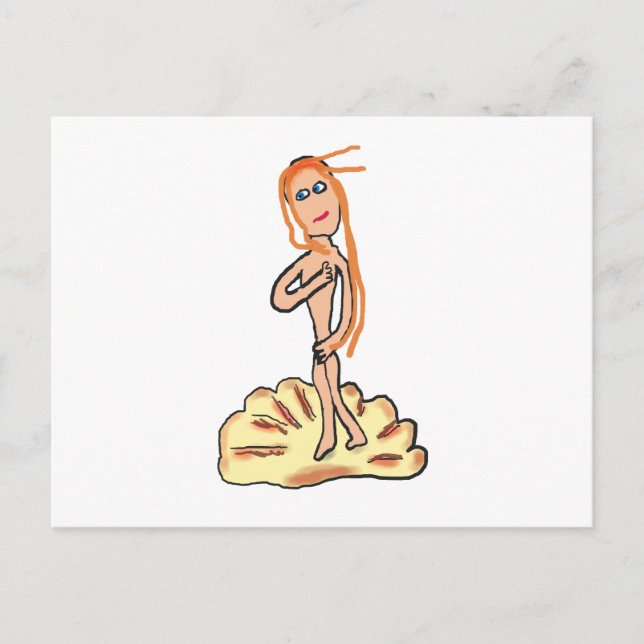 Postal Nacimiento De Venus (Anverso)