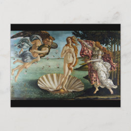 Postal Nacimiento de Venus por Botticelli