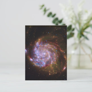 Postal Nacimiento estelar en el volante: Galaxia M101