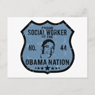 Postal Nación de Obama, trabajador social