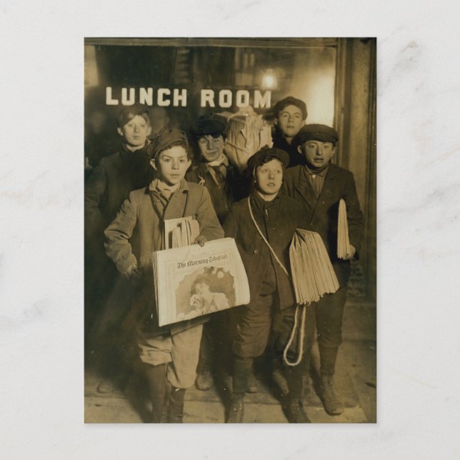 Postal NACIONALES en Nueva York a la vuelta del siglo (Anverso)