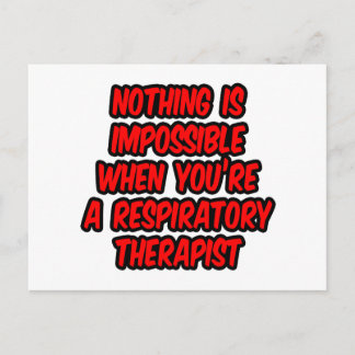Postal Nada Es Imposible...Terapia Respiratoria