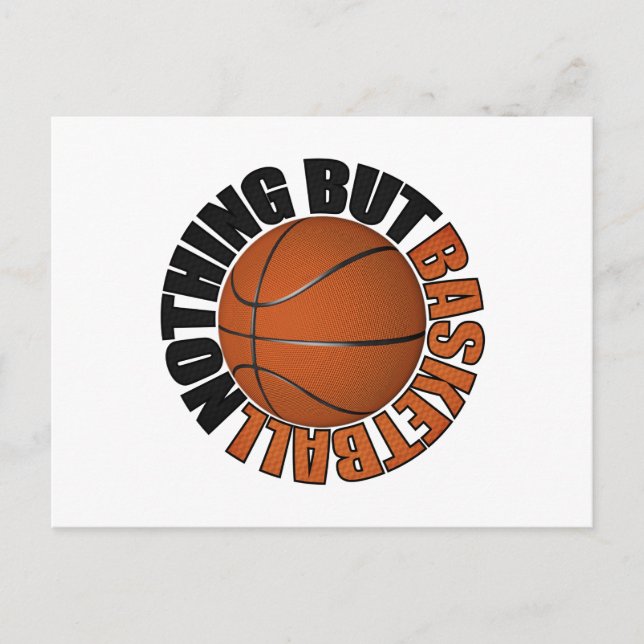 Postal Nada Más Que Baloncesto (Anverso)